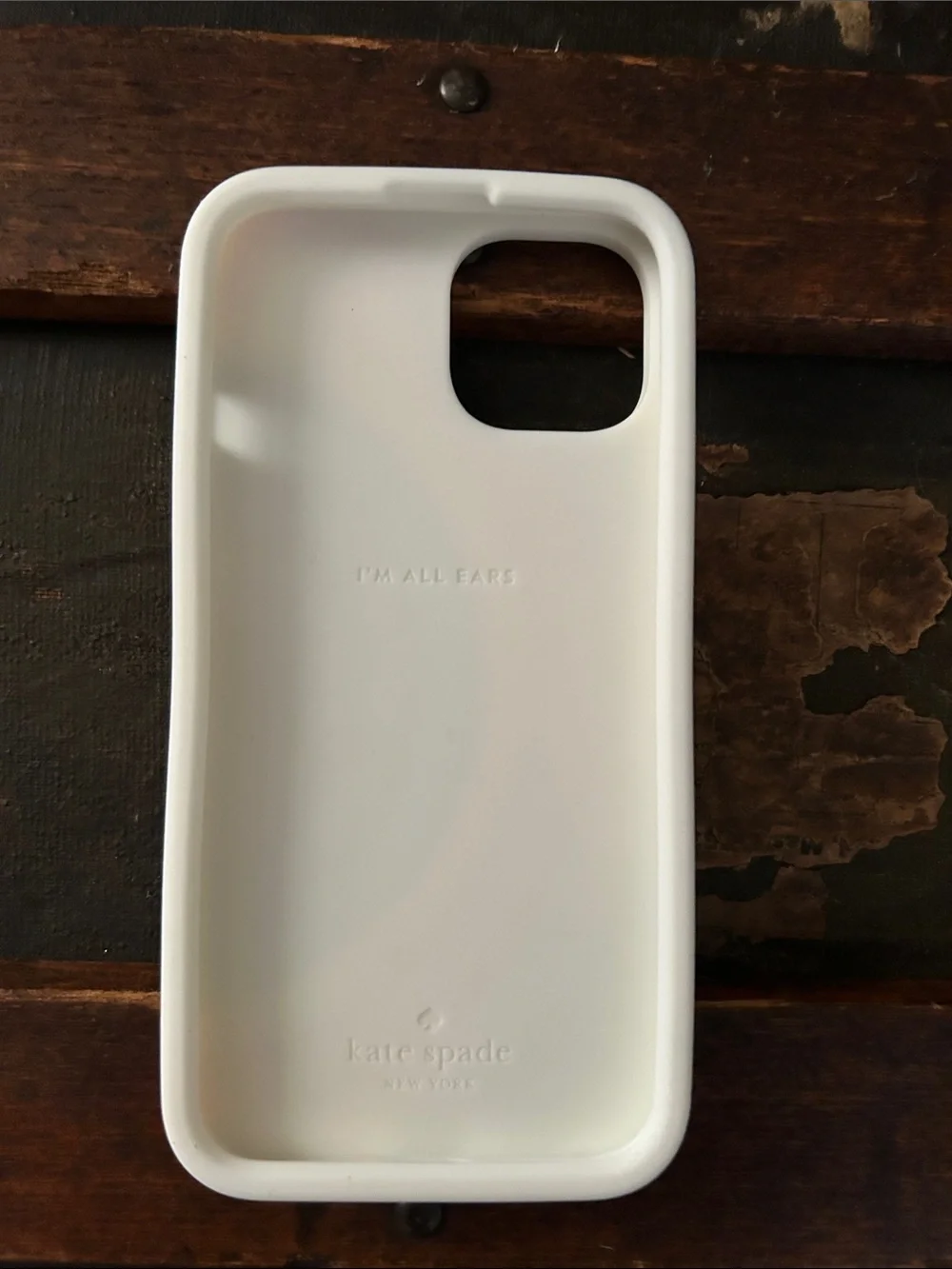 kate spade ♠️ Silicone iPhone Case with Raised Rainbow; iPhone 14 Pro